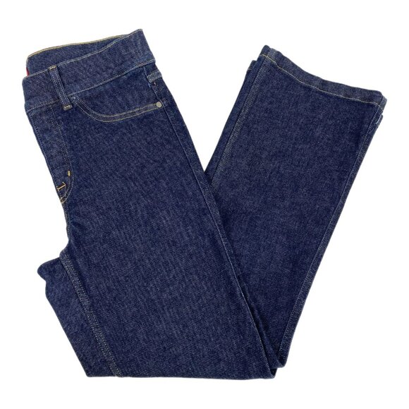 SPANX Denim - SPANX Blue Dark Wash Bootcut Jeans | Size M